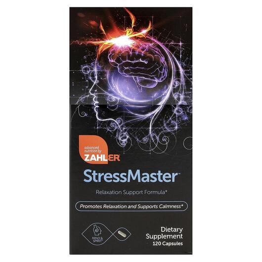 Основне фото товара StressMaster Relaxation Support Formula, Підтримка стресу, 120 ка