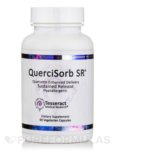 Основне фото товара Tesseract Medical Research, QuerciSorb-SR, Кверцетин, 90 капсул