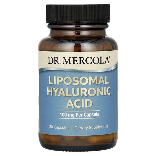 Основне фото товара Liposomal Hyaluronic Acid 100 mg, Гіалуронова кислота, 30 капсул