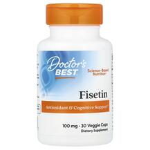 Фізетин 100 мг Fisetin with Novusetin Doctor's Best
