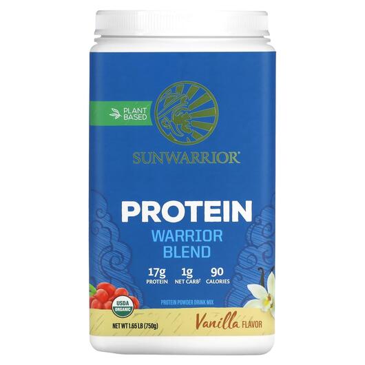 Основне фото товара Sunwarrior, Warrior Blend Protein, Органічний Протеїн, 750 г