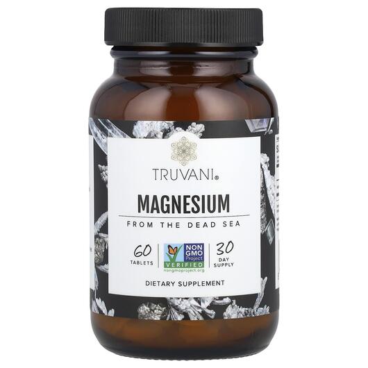 Основне фото товара Truvani, Magnesium, Магній, 60 таблеток