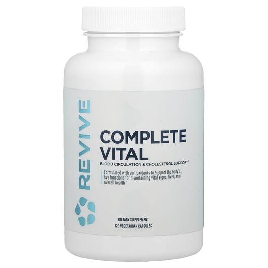 Основне фото товара Revive, Complete Vital, Підтримка печінки, 120 капсул