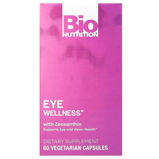 Основне фото товара Eye Wellness with Zeaxanthin, Зеаксантин, 60 капсул