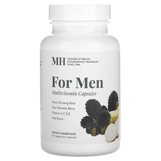 Основне фото товара MH, For Men Multivitamin Capsules, Вітамін C, 90 капсул