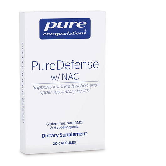 Основне фото товара PureDefense with NAC Travel Pack, N-ацетилцистеїн, 20 капсул