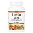Фото товару Natural Factors, Lutein 20 mg, Лютеїн, 30 капсул