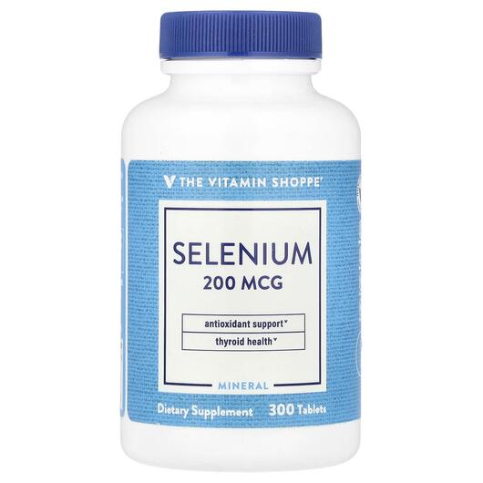 Основне фото товара TheVitaminShoppe, Selenium, Селен, 300 таблеток