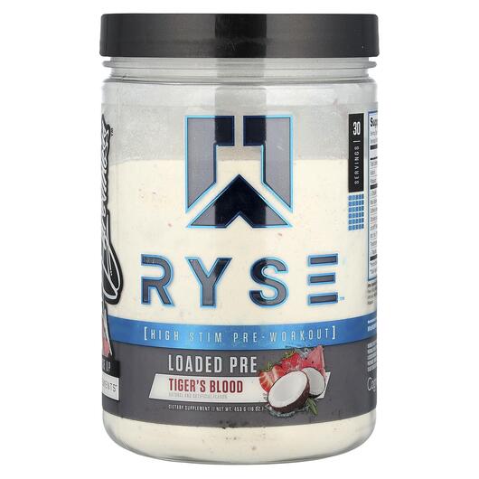 Основне фото товара Ryse Supps, Loaded Pre Tiger's Blood, Кардіо комплекс, 438 г