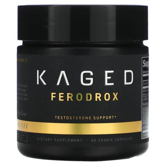 Основне фото товара Ferodrox Testosterone Support Matrix, Бустер Тестостерону, 60 кап