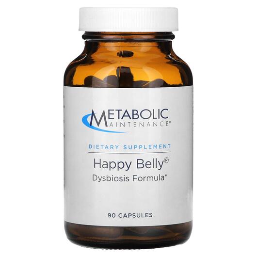 Основне фото товара Happy Belly Dysbiosis Formula, Ферменти, 90 капсул
