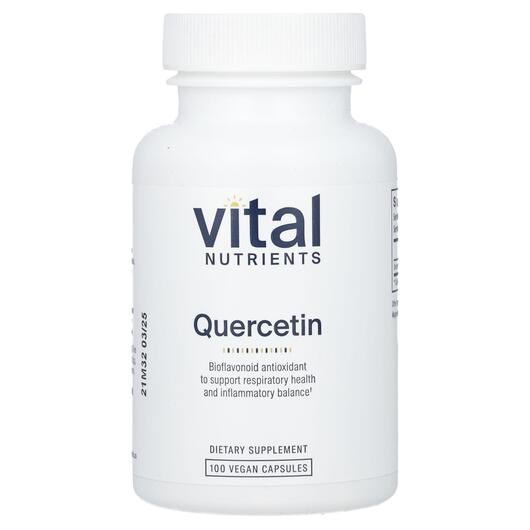 Основне фото товара Vital Nutrients, Quercetin 250 mg, Кверцетин, 100 капсул