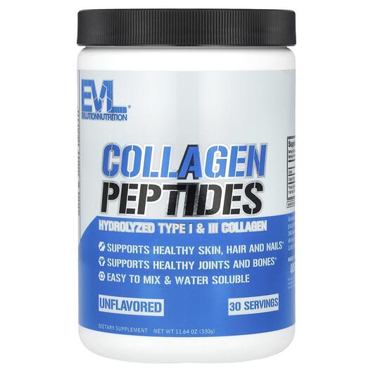 Основне фото товара Collagen Peptides Unflavored 1, Колагенові пептиди, 330 г