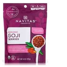 Ягоди Годжі Organic Goji Berries Navitas Organics
