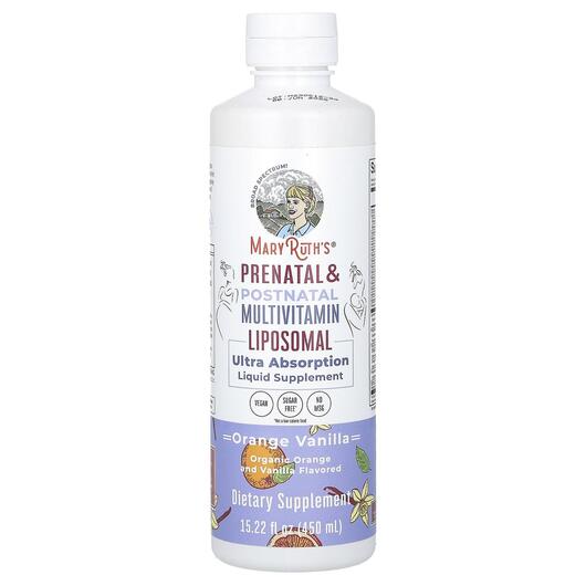 Основне фото товара Prenatal & Postnatal Multivitamin Orange, Вітаміни для вагітн