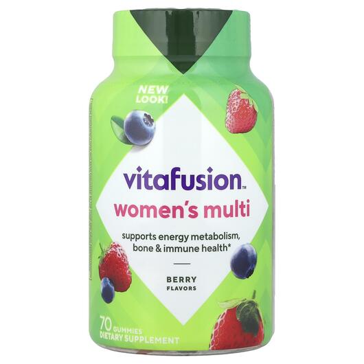 Основне фото товара Women's Complete Multi Berry, Жіночі вітаміни, 70 цукерок