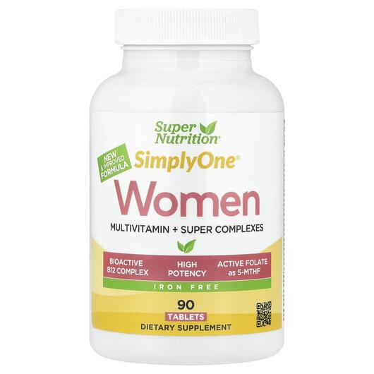 Основне фото товара Simply One Women's Multivitamin with Super Complexes, Залізо