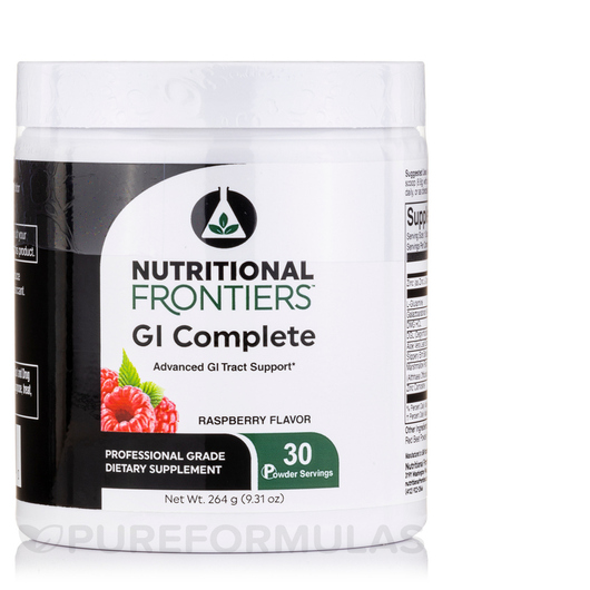 Основне фото товара GI Complete Powder Raspberry, Підтримка кишківника, 264 г
