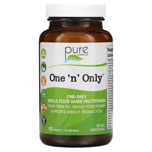 Основне фото товара Pure Essence, One 'n' Only, Мультивітаміни, 90 таблеток