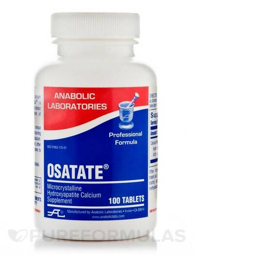 Основне фото товара Anabolic Laboratories, Osatate MCH Calcium, Кальцій, 100 таблеток