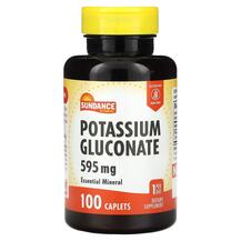 Калій Potassium Gluconate 595 mg Sundance Vitamins