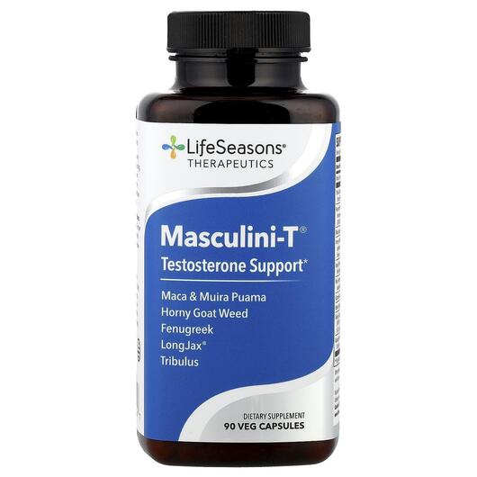 Основне фото товара Masculini-T Testosterone, Бустер Тестостерону, 90 капсул