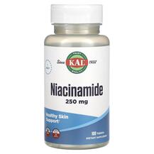 Niacinamide 250 mg Ниацинамид KAL 100 таблеток