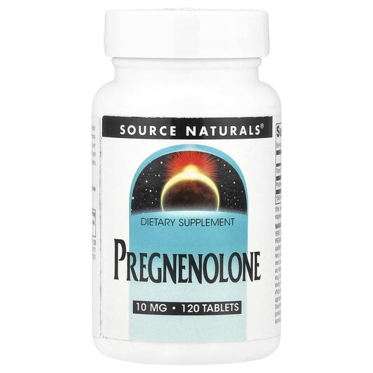 Основне фото товара Pregnenolone 10 mg, Прегненолон 10 мг, 120 таблеток