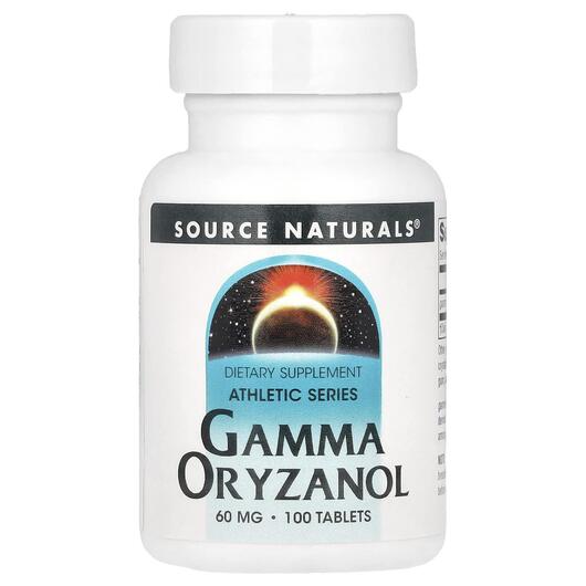 Основне фото товара Gamma Oryzanol 60 mg, Гамма орізанол 60 мг, 100 таблеток