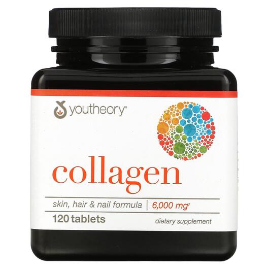 Основне фото товара Collagen 6000 mg Type 1 & 3, Колаген 6000 мг, 120 таблеток