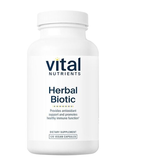 Основне фото товара Vital Nutrients, Herbal Biotic, Трави, 120 капсул
