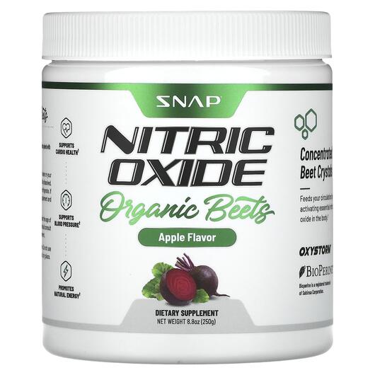 Основне фото товара Nitric Oxide Organic Beets Apple, Червоний буряк, 250 г
