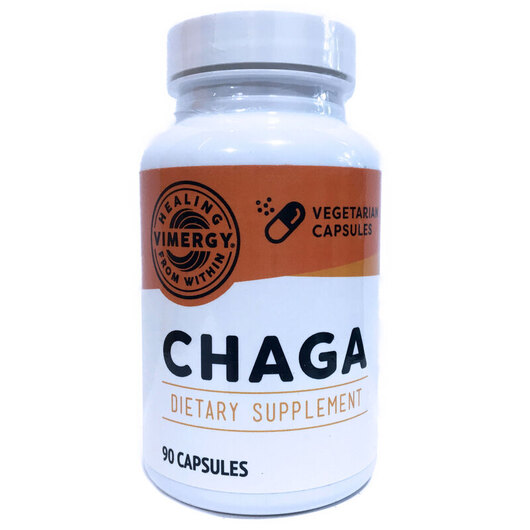 Основне фото товара Vimergy, Chaga, Гриби Чага, 90 капсул