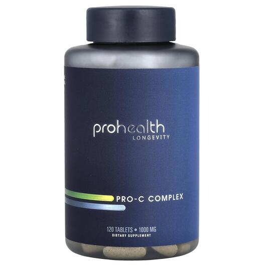 Основне фото товара Pro-C Complex 1000 mg, Вітамін C, 120 таблеток