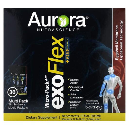 Основне фото товара Micro-Pack+ ExoFlex + Plus Vitamin C 30 Packets, Вітамін C, 10 ml