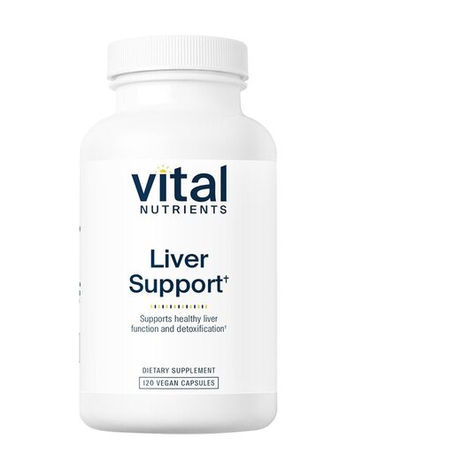 Основне фото товара Vital Nutrients, Liver Support, Підтримка печінки, 120 капсул