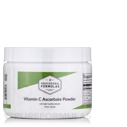 Основне фото товара Professional Formulas, Vitamin C Ascorbate, Вітамін C, 170 г