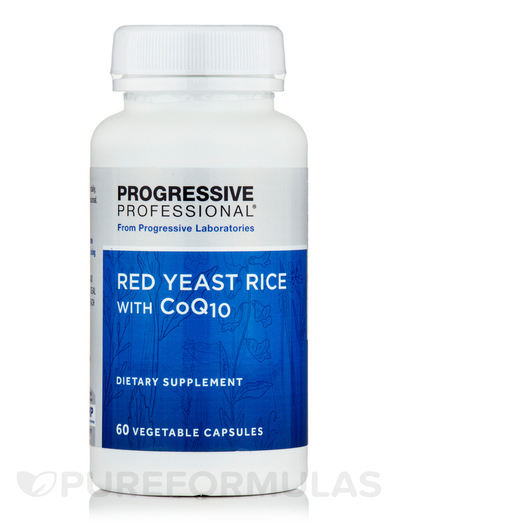 Основне фото товара Red Yeast Rice with CoQ10, Червоний дріжджовий рис, 60 капсул