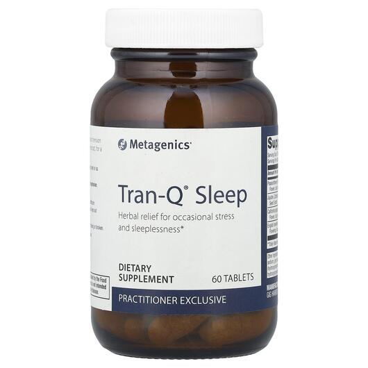 Основне фото товара Metagenics, Tran-Q Sleep, Підтримка сну, 60 таблеток