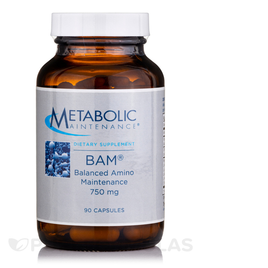 Основне фото товара BAM Balanced Amino Maintenance 750 mg, Амінокислоти, 90 капсул
