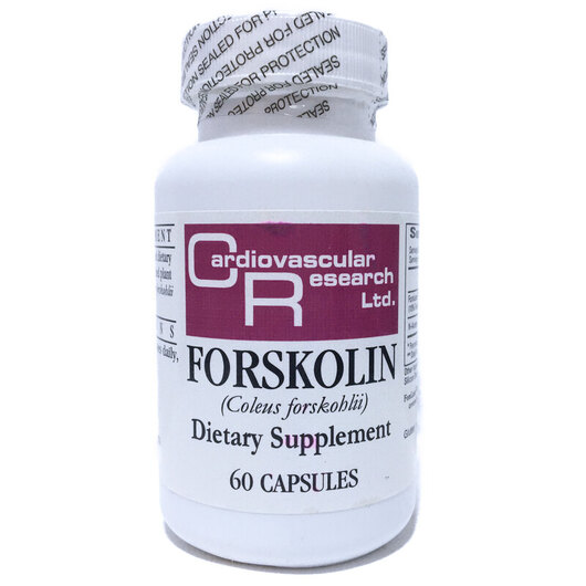 Основне фото товара Cardiovascular Research Ltd., Forskolin, Форсколін, 60 капсул