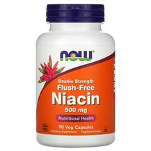 Niacin Double Strength 500 mg Ниацин 500 мг NOW