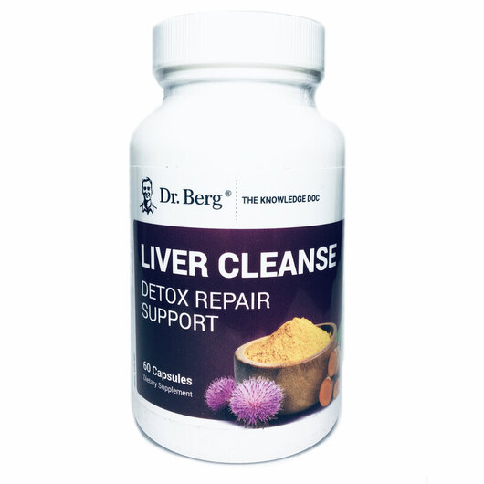 Основное фото товара Dr. Berg, Очистка печени, Liver Cleanse, 60 капсул