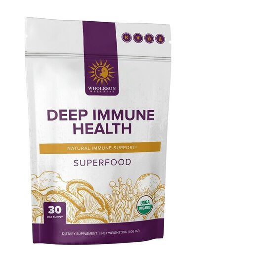 Основне фото товара WholeSun Wellness, Deep Immune Health, Підтримка імунітету, 30 г