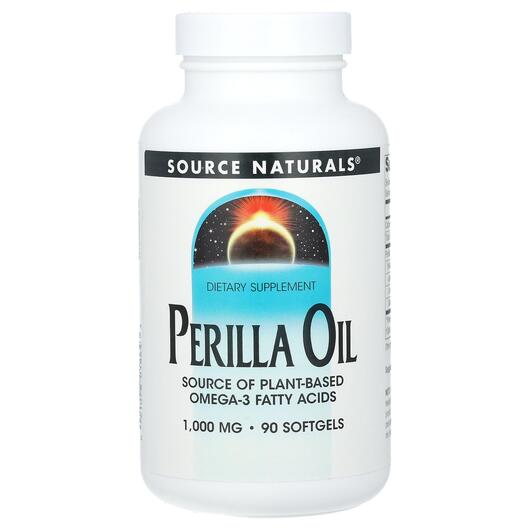 Основне фото товара Perilla Oil 1000 mg 90, Масло Перила 1000 мг, 90 капсул