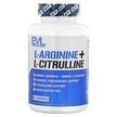 Фото товару L-Arginine + L-Citrulline, L-Аргінін, 120 капсул