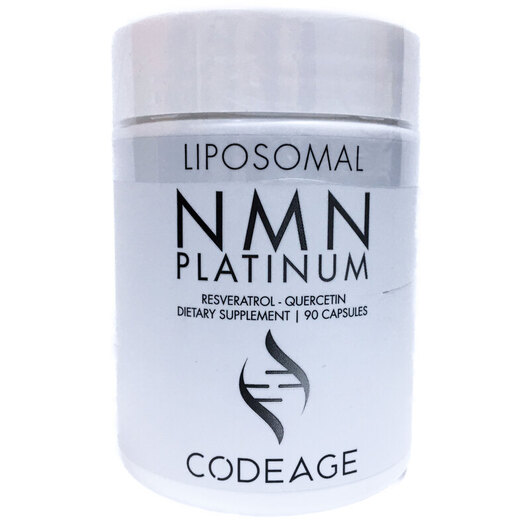 Основне фото товара Liposomal NMN Resveratrol Quercetin, Нікотинамід мононуклеотид, 9