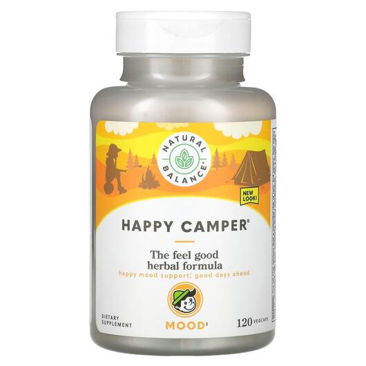 Основне фото товара Natural Balance, Happy Camper, Готу Кола, 120 капсул