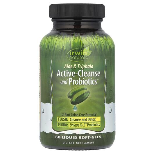 Основне фото товара Active-Cleanse and Probiotics, Детокс та очищення, 60 капсул