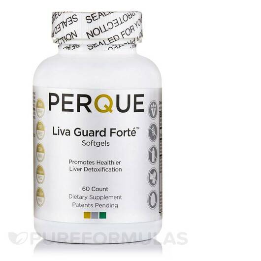 Основне фото товара Perque, Liva Guard Forte, Очищення печінки, 60 капсул